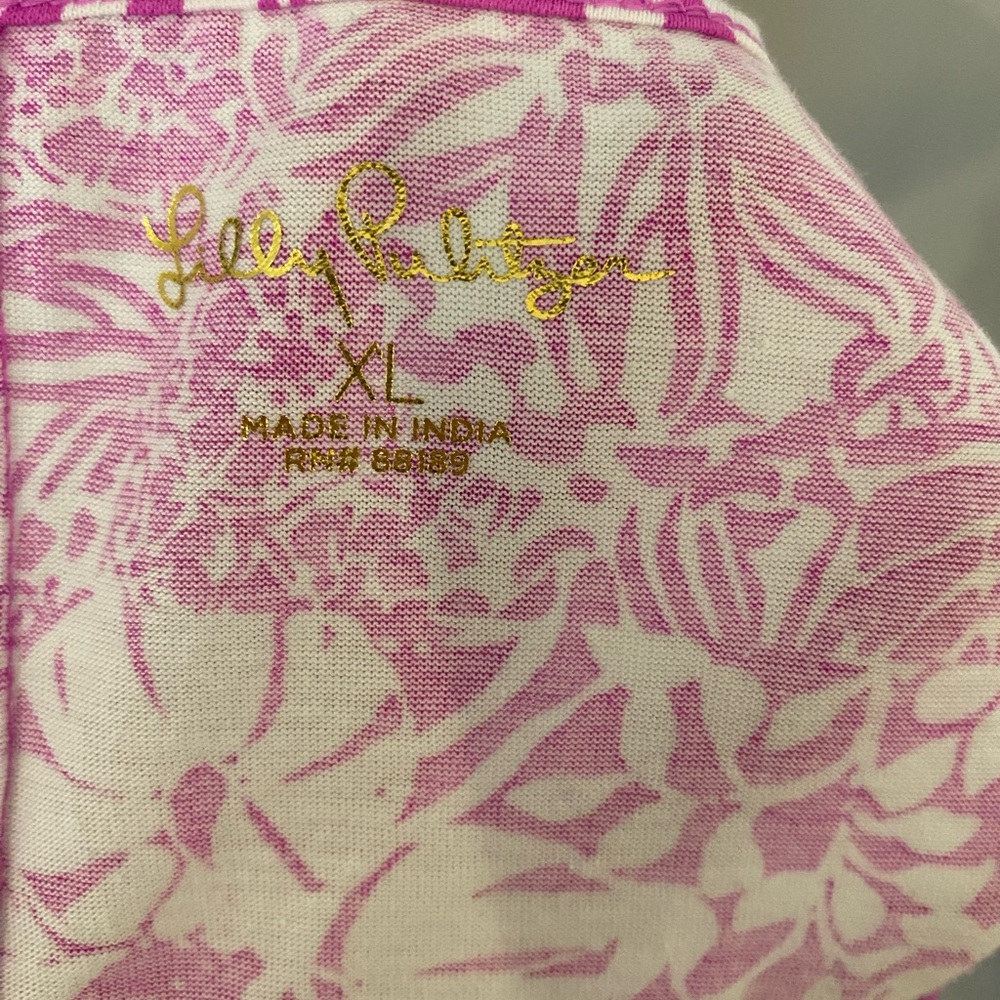 Lilly Pulitzer Pink and White Floral Dress - Picture 4 of 4
